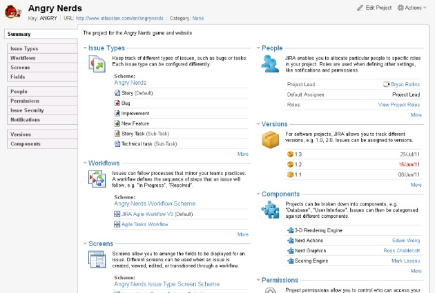 Interfaz de Administración Simplificada de Proyectos en JIRA