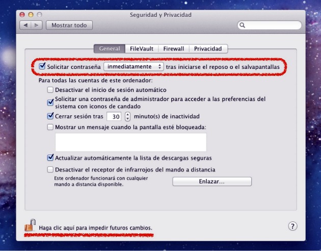 Bloquear pantalla Mac - Paso 2